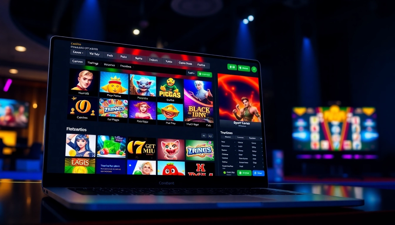 Engaging visual of ck4444 net's online gaming lobby showcasing slots, live casino, and sports betting in dynamic colors for user attraction and trust.